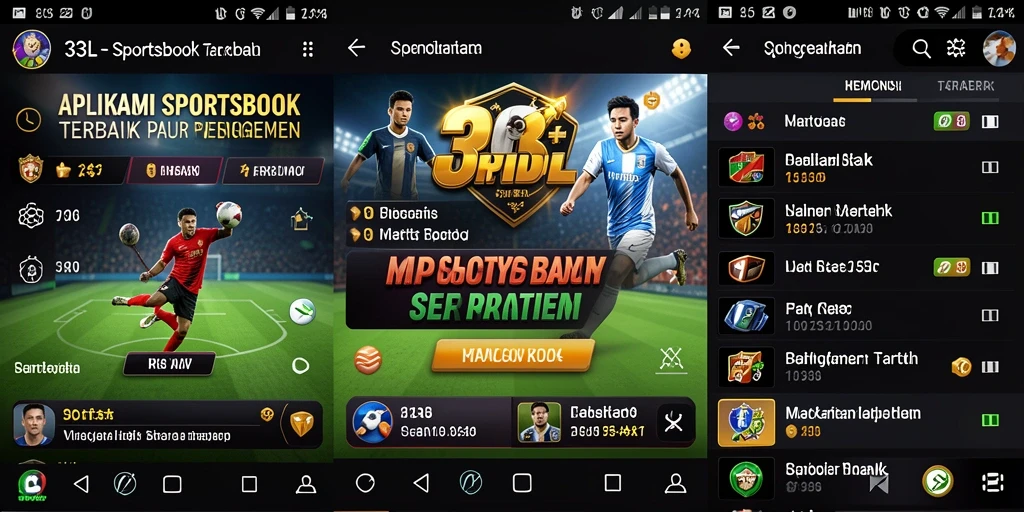 Screenshot utama 33L menunjukkan antarmuka taruhan yang menarik dan informatif.