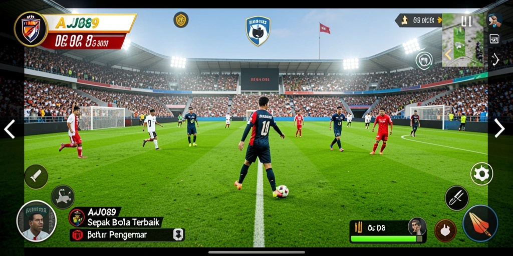 Tampilan menarik dari gameplay AJO89 yang penuh aksi.