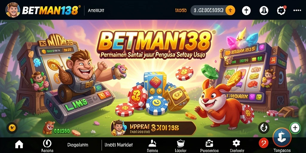 Tampilan gameplay <strong>BETMAN138</strong> yang seru dan menghibur dengan grafis menarik.