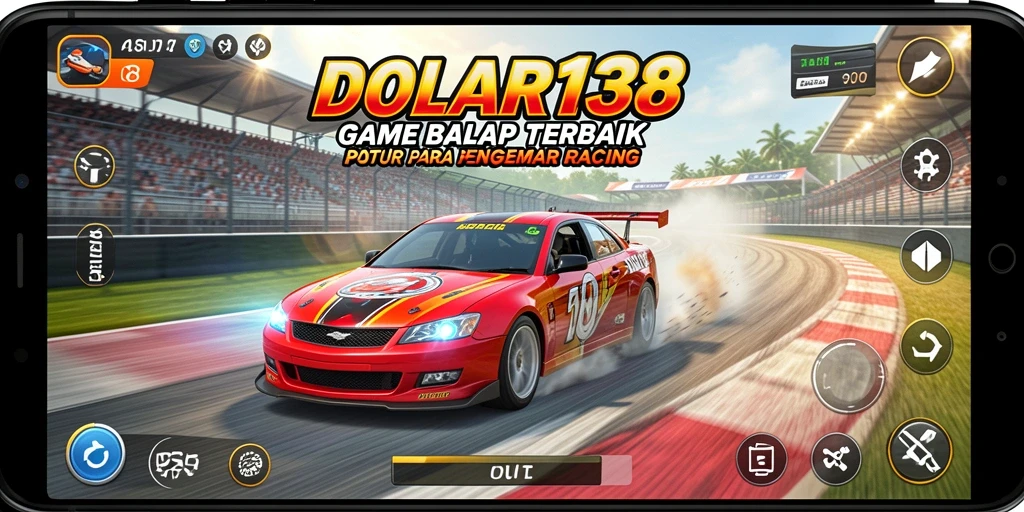 Gameplay DOLAR138 yang mendebarkan dan penuh aksi balap.