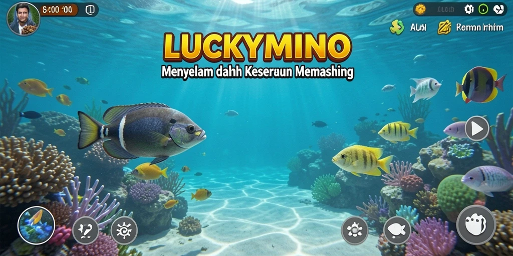 Tangkapan terbesar dalam gameplay LUCKYMINO yang mendebarkan.