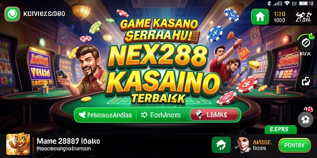 Screenshot gameplay kasino NEX288 yang menampilkan keseruan permainan.