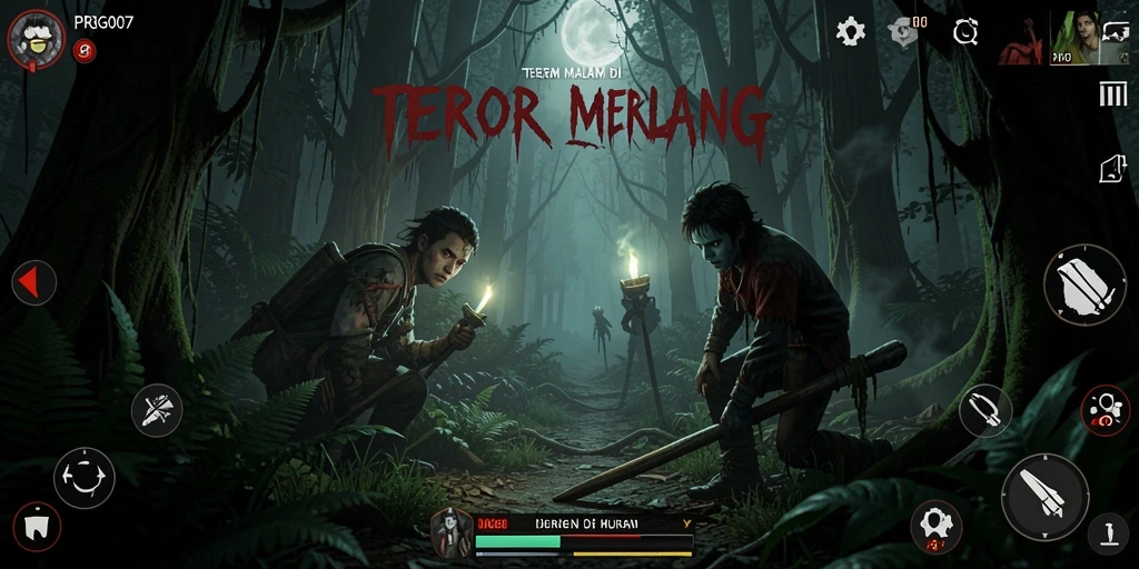 Gameplay PRG007 yang mencekam dan penuh ketegangan.