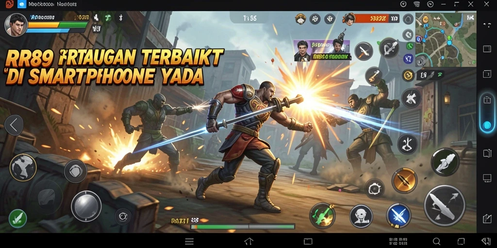 Tampilan gameplay RR89 yang penuh aksi dan pertarungan seru.
